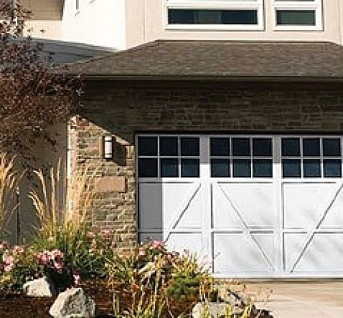doorLink Mill Creek carriage style garage door