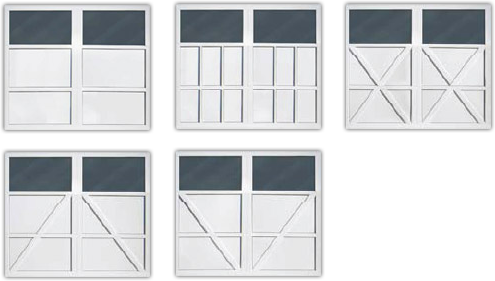 doorLink Mill Creek Aluminum Carriage Style