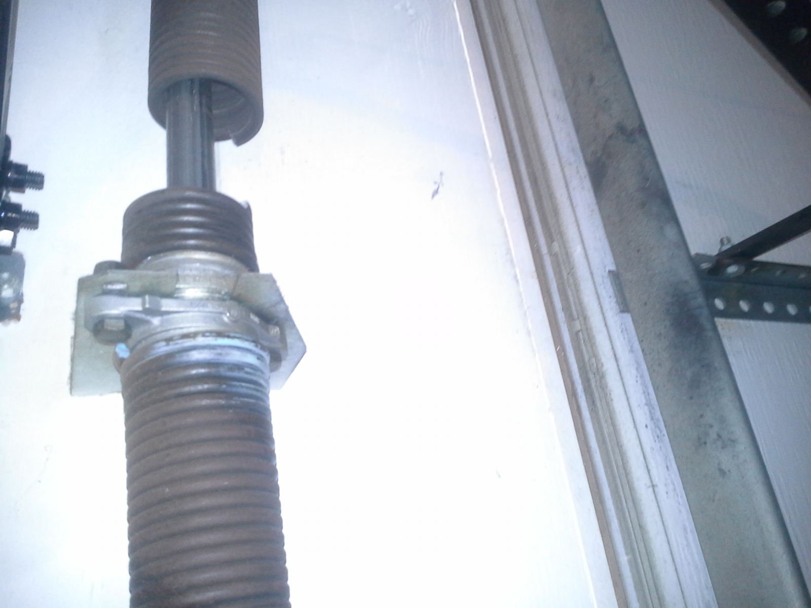 A Broken Garage Door Spring