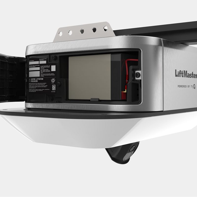 LiftMaster 6690L battery backup compartment